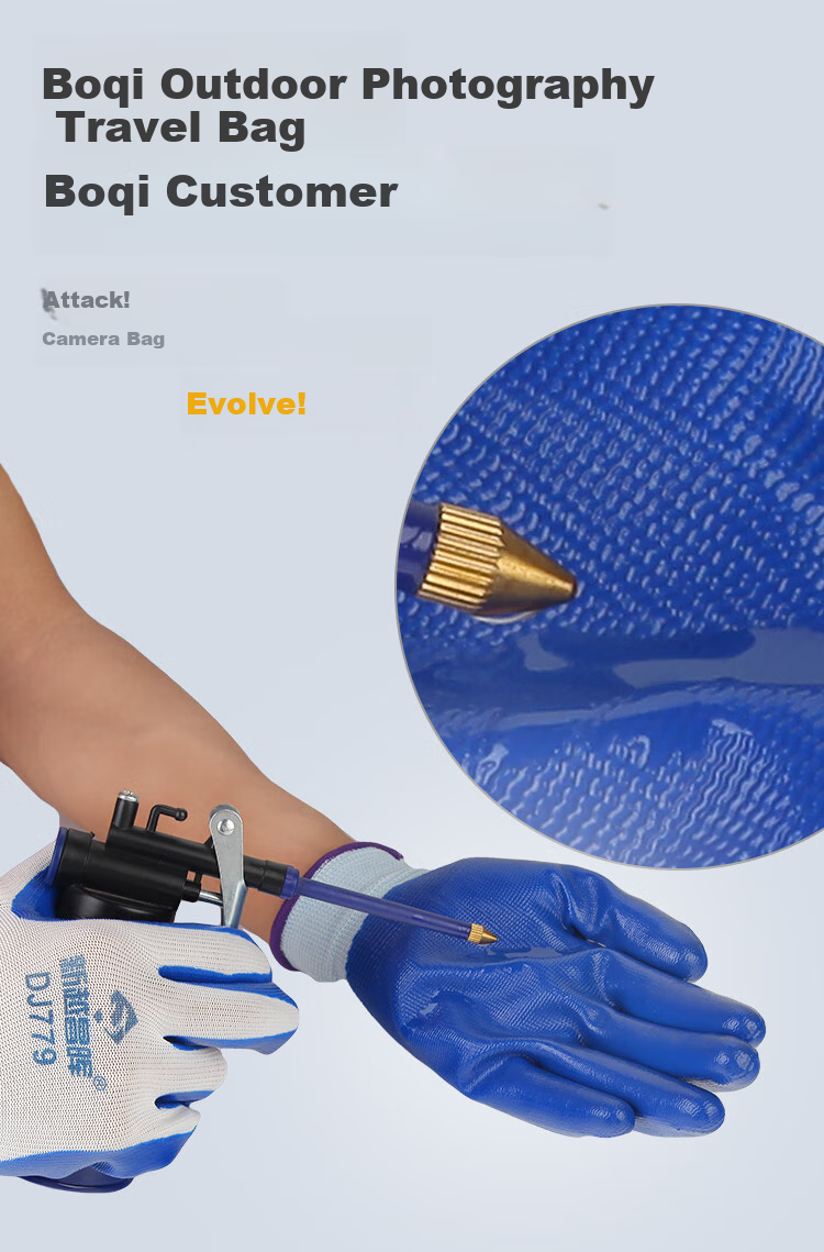 Xinyuechanghui Nitrile Coated Work Gloves, Non-Slip Wear-Resistant Palm Coated Gloves, Thickened Protective Work Gloves for Men And Women, 12 Pairs/pack, B11440 Genuine Product 7