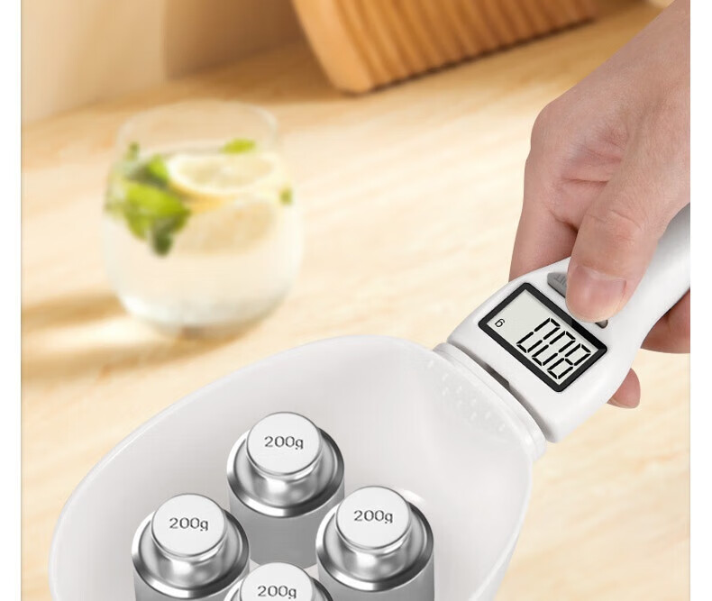 Edo Digital Measuring Spoon Scale [Precise 800g Measurement] Kitchen Scale Baking Scale Coffee Scale Large Measuring Spoon 2