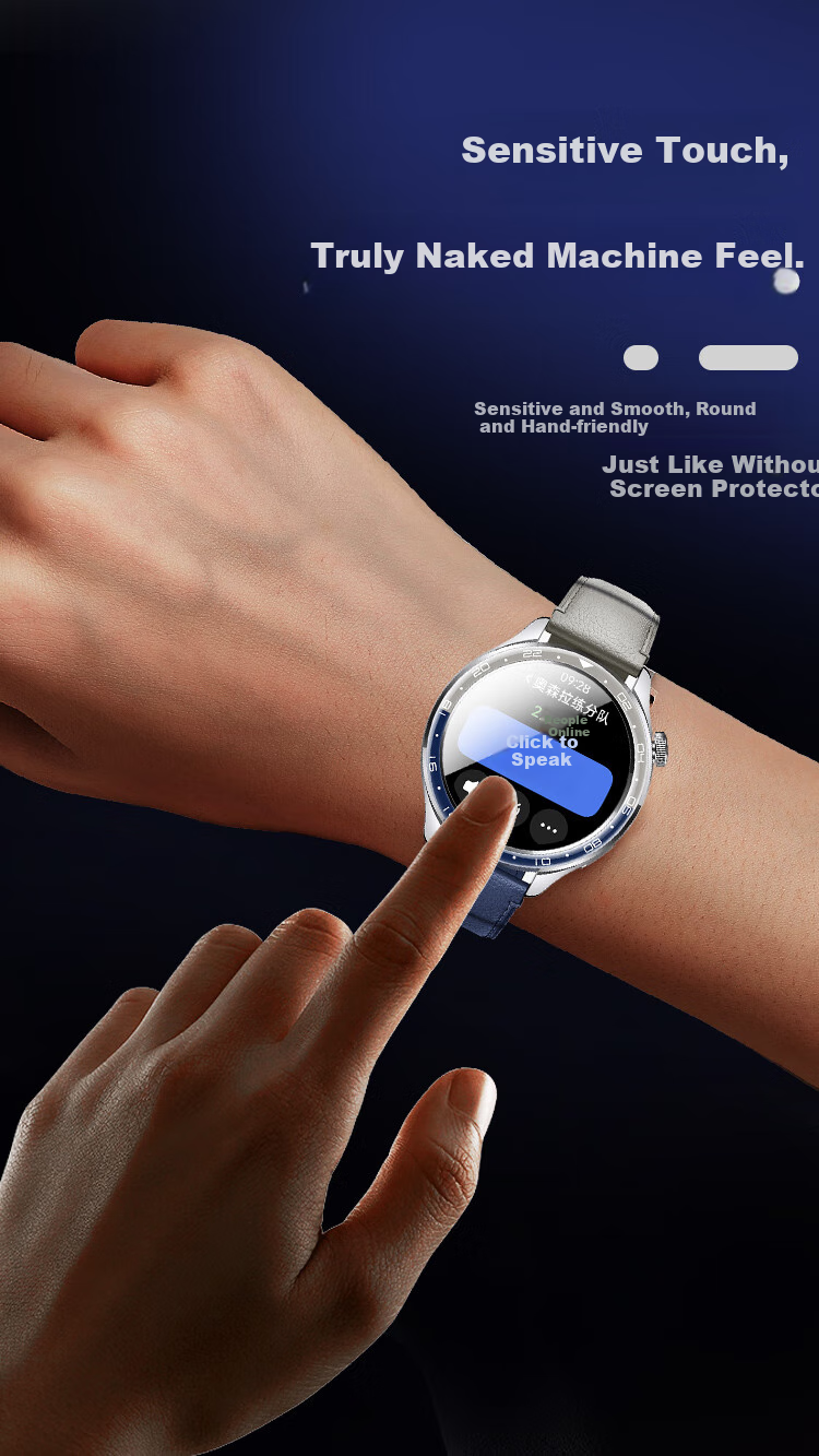 Freeson Screen Protector for Xiaomi Watch S4, Full Coverage High Definition Anti-Scratch Wear-Resistant Full Adhesive Film Composite Film [2-Pack] 3