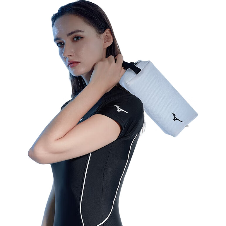 Сумка для плавания MIZUNO, водостойкая, для туалетных принадлежностей, фитнеса, портативная, черная