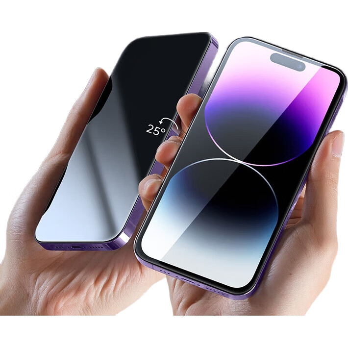 Защитная пленка ESR для Apple iPhone 14 Pro, противоударное закаленное стекло, антибликовая, антипылевая, антиотпечатки, 2 шт.