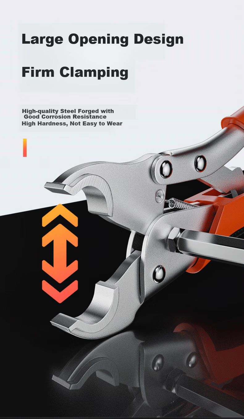 DELIXI Underfloor Heating Pipe Removal Pliers, Underfloor Heating Cleaning Special Tool, Manifold Removal Wrench, Replacement And Installation Tool 5