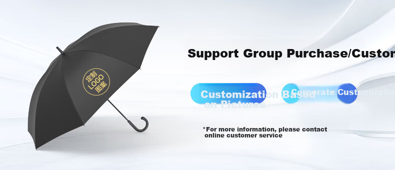 RUMBRELLA All-Weather Umbrella, Long Handle, Large Size, Reinforced And Thickened, Storm-Resistant, High-End Business Straight Handle Red Umbrella for Three People 1