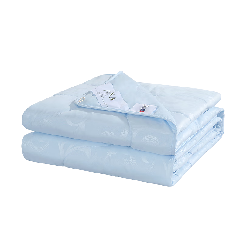 FUANNA Summer Cooling Quilt, Washable Double-Size Air Conditioning Blanket, Extra Large without Duvet Cover, Summer Quilt 3 Jin 230x229cm