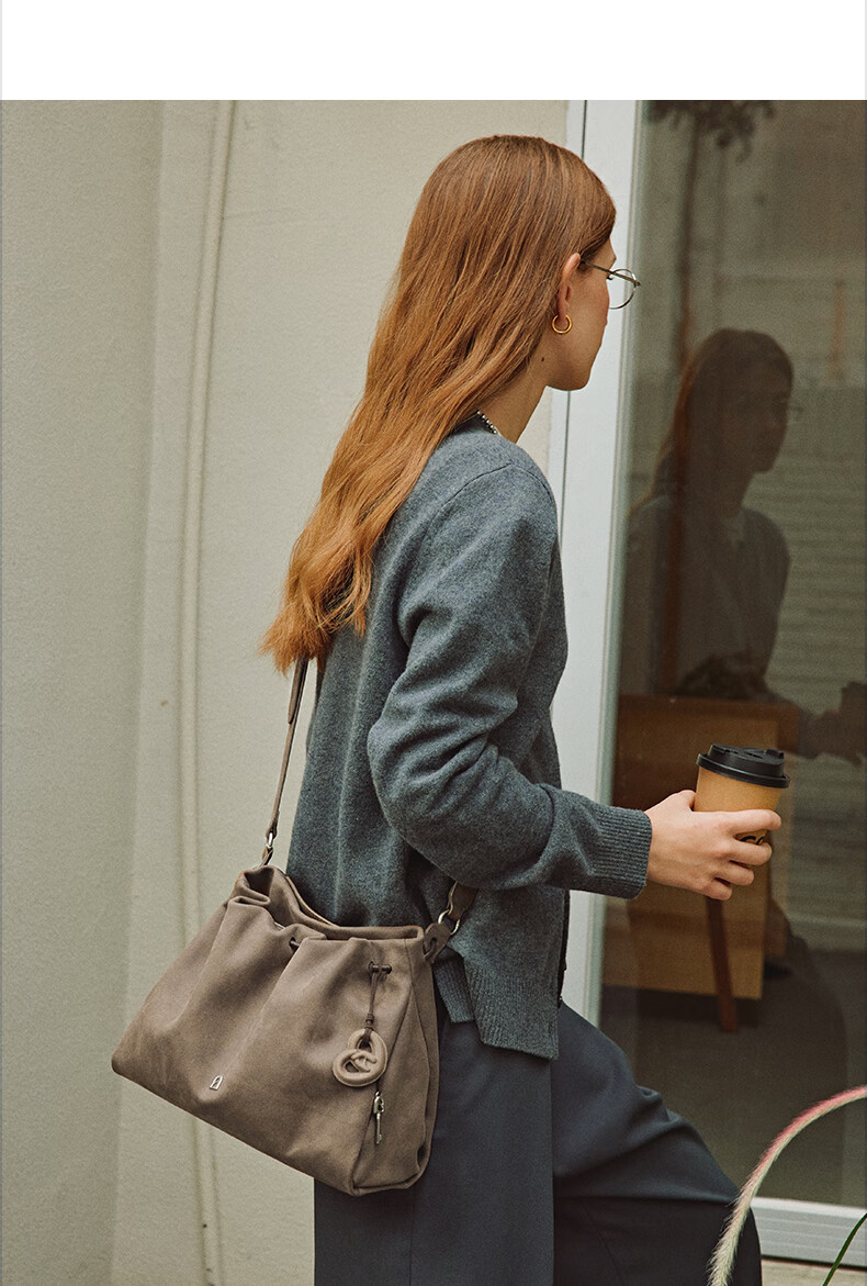 La Festin Top-Grain Leather Lucky Bag, 2026 New Commuter Women's Handbag, Tote Crossbody Hobo Bag, Birthday Gift for Wome 3