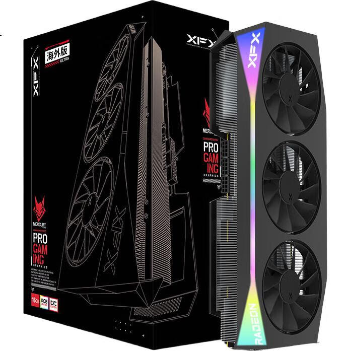Видеокарта XFX AMD Radeon RX 9070 XT OC Overseas Edition Ultra 16GB GDDR6