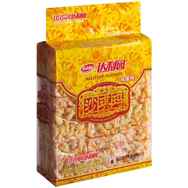 达利园沙琪玛鸡蛋味612g蛋糕零食早餐面包传统点心下午茶