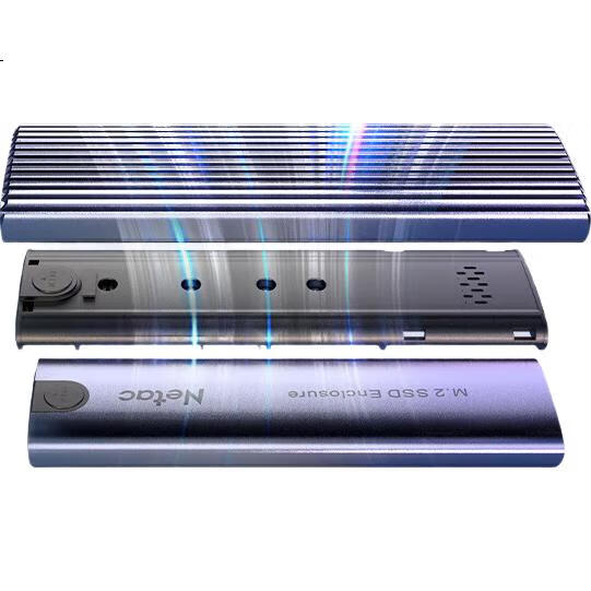 Внешний корпус Netac WH51 M.2 NVMe/SATA Type-C 3.2
