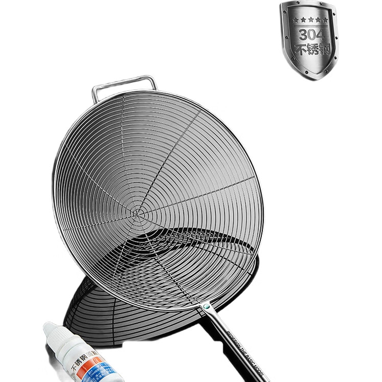 COOKER KING 304 Нержавеющая сталь Душшлаг, Половник, Дуршлаг, Большая ложка для хот-пота, Ложка для жарки во фритюре, Жаропрочная ручка, Средний размер