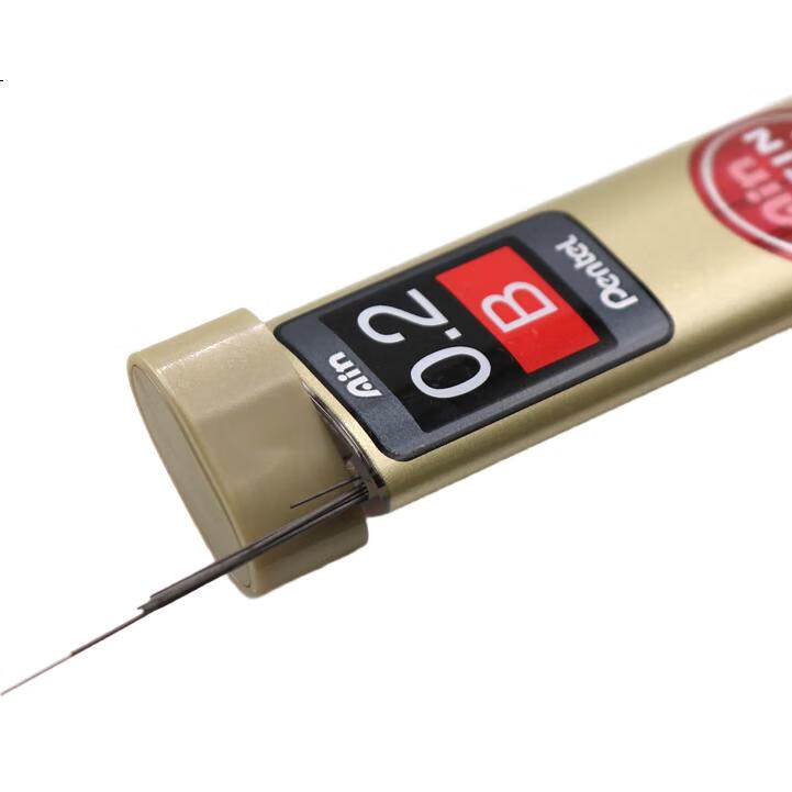 Набор стержней для механического карандаша Pentel C272W, 0.2 мм, B, 40 штук