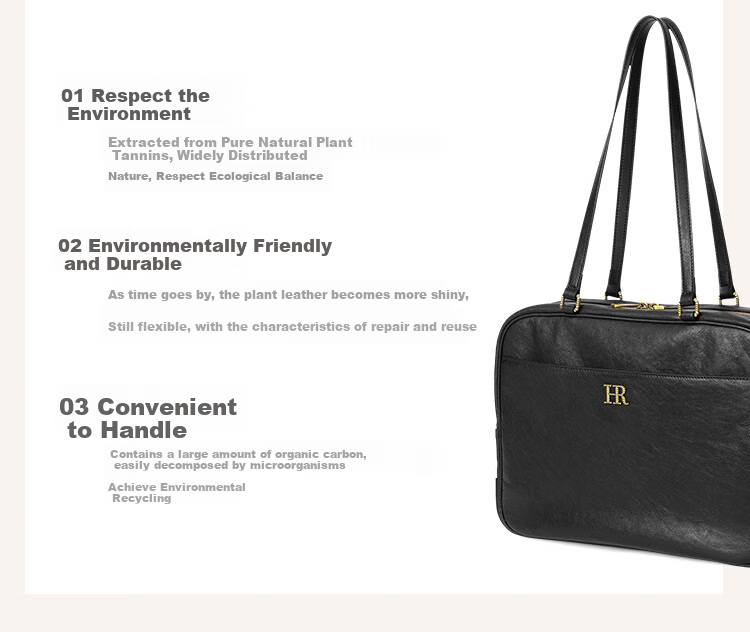 HR Handbag, Women's Bag, Vegetable Tanned Leather, Ladies' Underarm Bag, Light Luxury High-End Shoulder Commuter Bag, Women's Birthday Gift 10