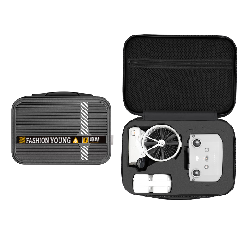 Qiye Hard Shell Storage Bag Suitable for DJI Flip Drone Storage Box, Shoulder Bag, Handbag, Crossbody Bag, Storage Case with Screen, Remote Control Accessories
