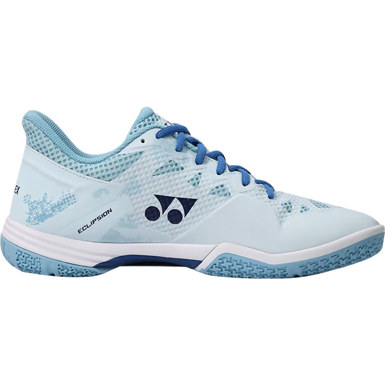 Кроссовки для бадминтона YONEX SHBELZ3WEX, профессиональные, Power Cushion, для соревнований, стабильные, нескользящие, износостойкие, светло-голубые, размер 41