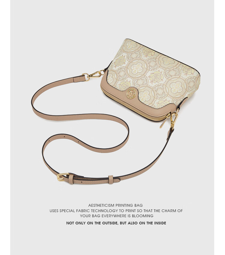 FOXER Women's Handbag, Large Capacity Shoulder Bag, Crossbody Bag, Chinese-Style Mom Bag, Light Luxury Valentine's Day Gift 5