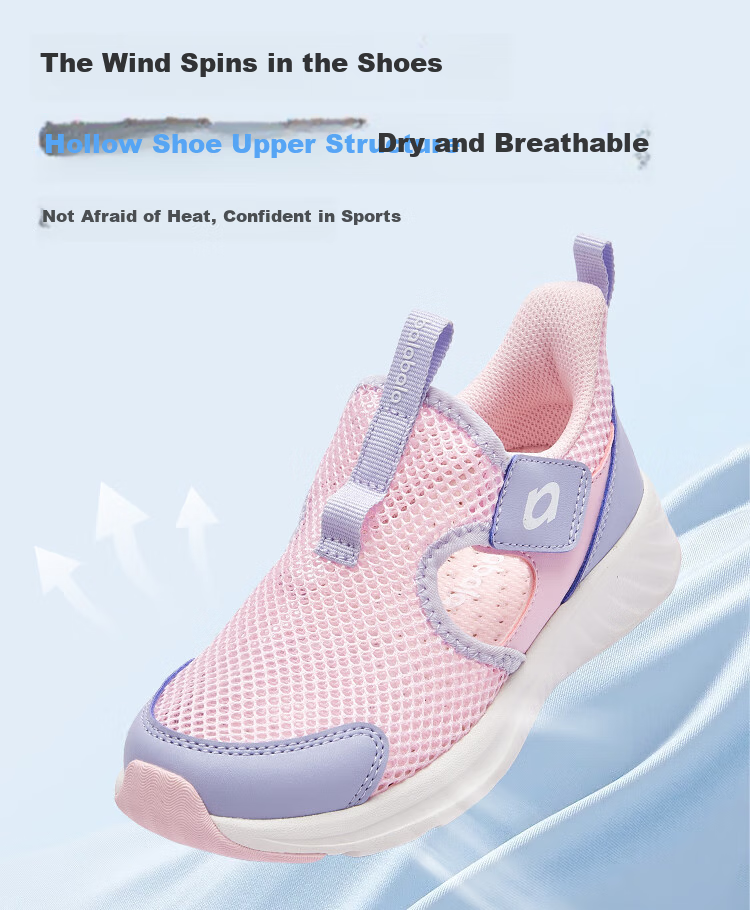 BALABALA Children's Shoes, Kids' Sneakers, Breathable Boys And Girls Footwear, Summer 2025 Mesh Shoes, Breathable, 209225140219 4