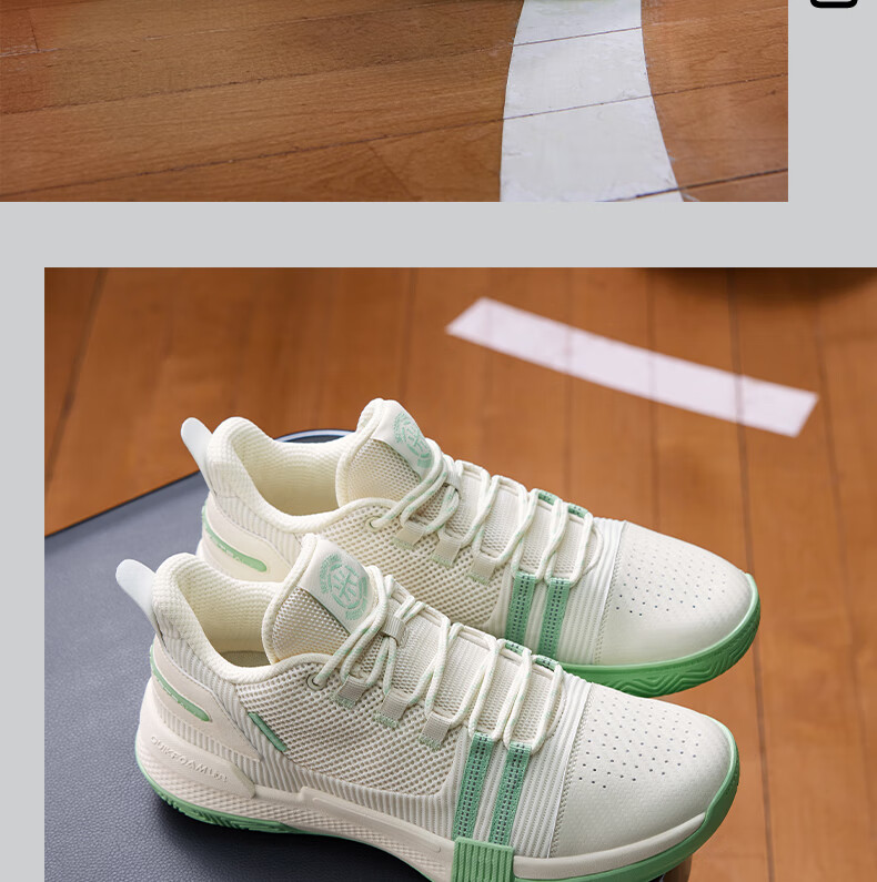 361° Basketball Shoes for Men, Spring And Summer Youth Professional Lightweight Low-Top Casual Sneakers, Men's Style 672121101-10 30