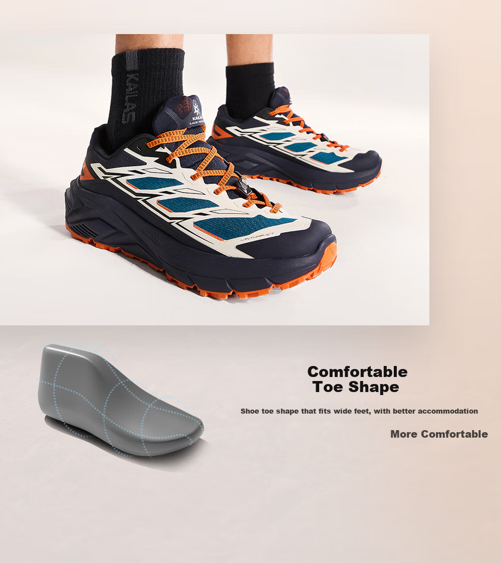 KAILAS C4 Trail Running Shoes for Men, with Good Grip, Anti-Slip, Shock-Absorbing, Lightweight Hiking And Outdoor Running Shoes 13
