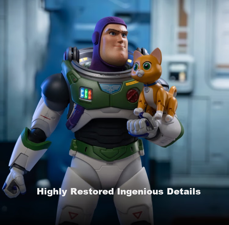 Lesenjiqiren, Basi Guangnian Official Light Year Authentic Story Voice Control Interactive Disney Authorized Toy, Toy Story Advanced Intelligent Robot Toy, Gift for Adults And Childre 4
