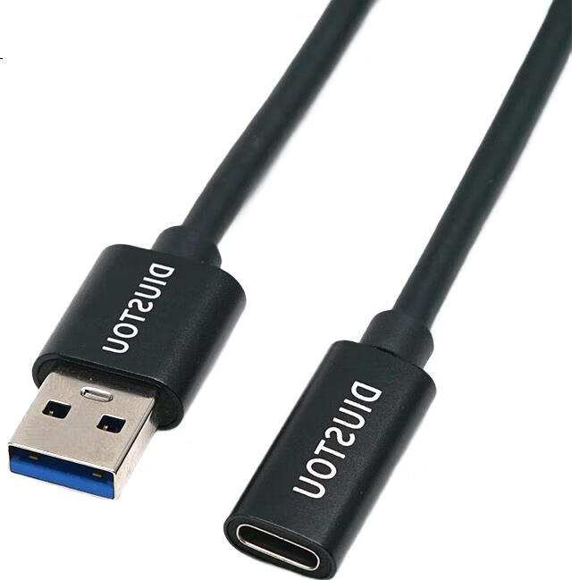 Переходник Diushitou USB 3.0 на Type-C Female, 5A, 1 метр