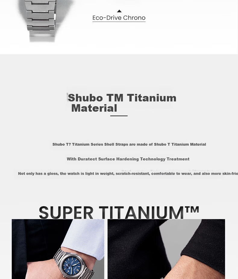 CITIZEN Watch for Men, Japanese-Korean Style, Automatic Mechanical Movement, Date Display Dial, Retro Shibo Titanium, Gift for Boyfriend, NJ0180-80M 3