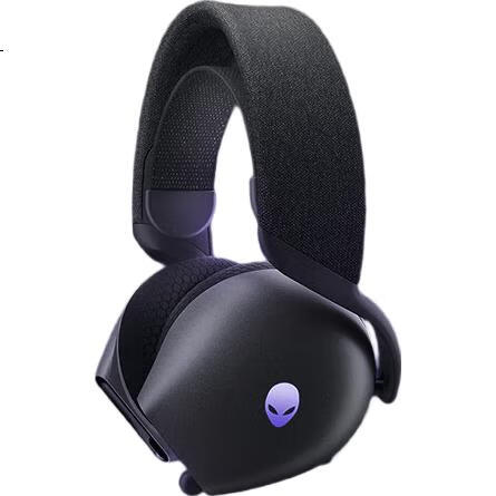 Игровые наушники Alienware AW725H Bluetooth Wireless Gaming Headset, полноразмерные, с микрофоном, три режима подключения, интеллектуальное шумоподавление, длительное время работы от аккумулятора