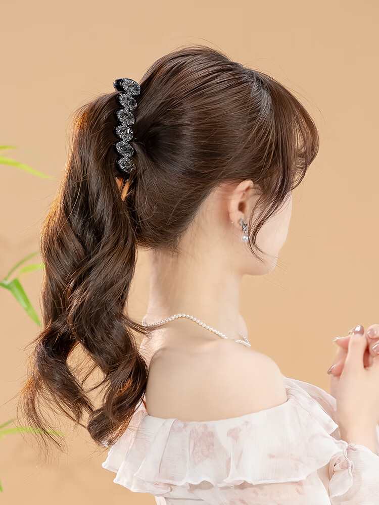 CHIMERA Large Banana Hair Clip High Volume Ponytail No Trace Hairpin Elegant Twist Hair Accessory for Women Birthday Gift 1
