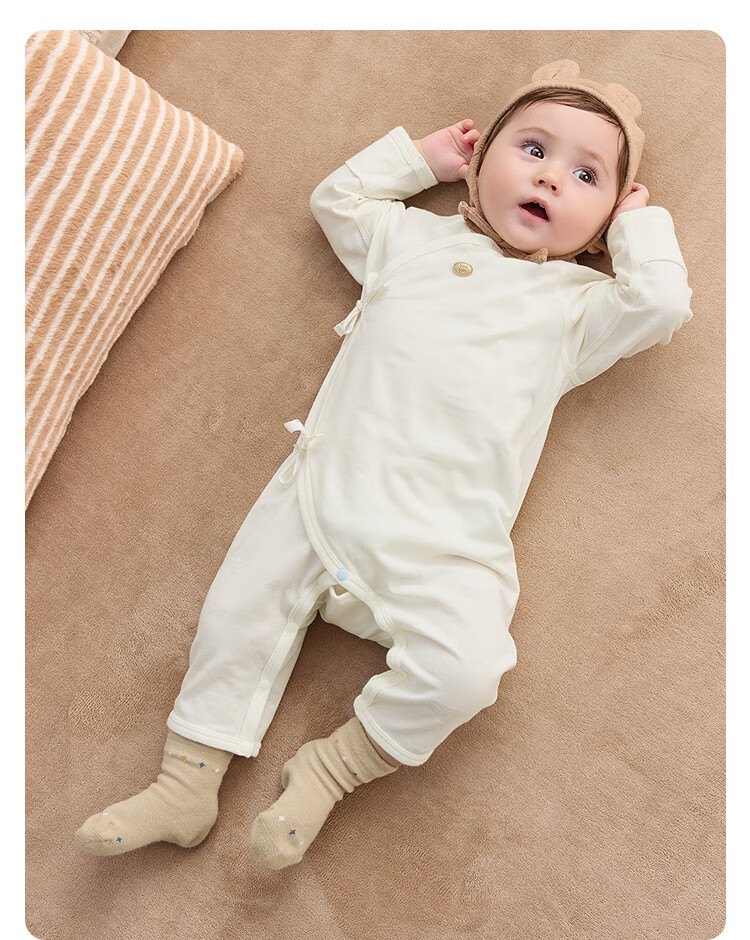 BALABALA Baby Romper Set Newborn Sleepwear Cute Artistic Two-Piece Jumpsuit 14