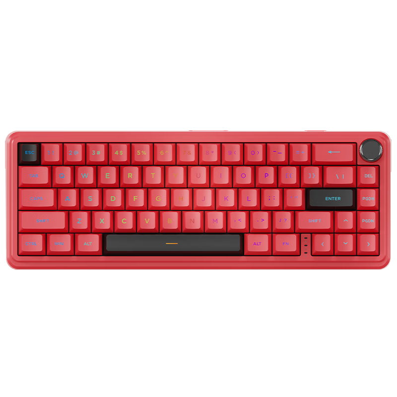 AUSDOM Zeus68 Magnetic Switch Keyboard RT E-Sports Gaming Custom Mechanical Keyboard with Knob Wired for Valorant, PUBG, Akshun Ace68 Key-Zeus68 Kehuaxing Magnetic Switch