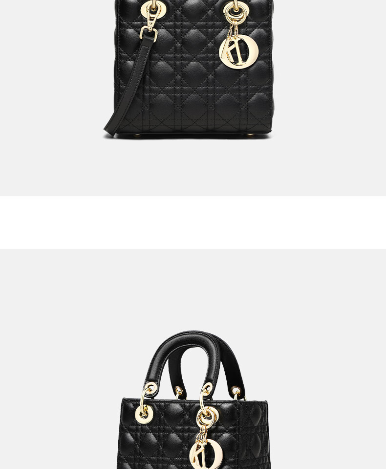 C.BANNER Women's Handbag, Cowhide Quilted Tote Bag, Chanel-Style Shoulder Crossbody Bag, Brand Birthday Gift for Girlfriend on May 20 3