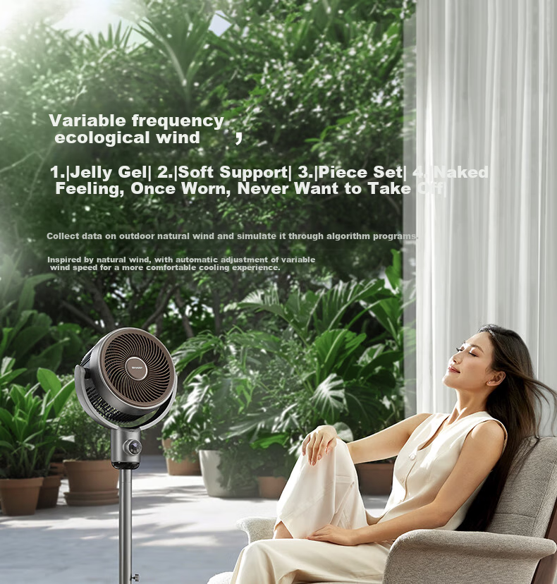 Xiapu Fengjingling Air Circulation Fan, Electric Fan, Floor Fan for Home And Bedroom Use, High Wind Power, Quiet Operation, Self-Cleaning, First-Class Energy Efficiency, Oscillating Electric Fan PJ-CD433A 17