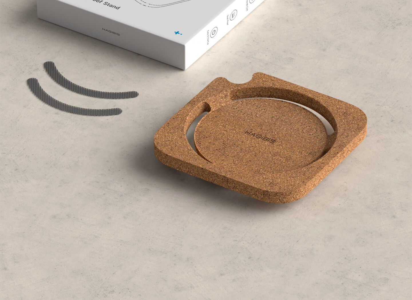 Haibeisi Dustproof Base Stand with Coffee Cork Cooling Rack for Mac mini M4/M4 Pro Mini Stack Accessories 21