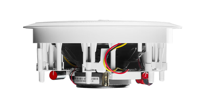 HiVi JX5 Home Theater Fixed Impedance Ceiling Speaker 5-Inch In-Ceiling Ceiling Speaker Background Music Public Address System Conference Speaker (Pair) 5