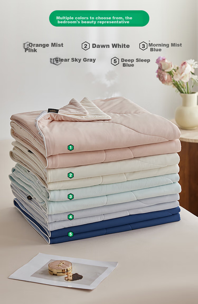 LIIESEN [Japanese Original] COOLME Cooling Air Conditioning Quilt, Antibacterial Single Bedding, Summer Quilt, Summer Cool Quilt, Size 2.0 20