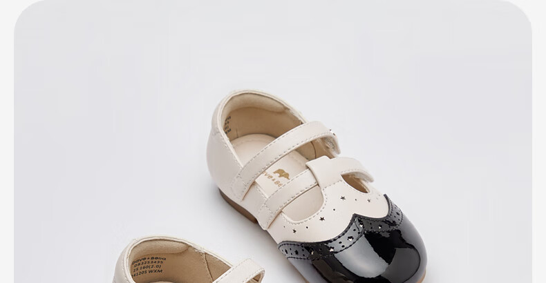 DAVE & BELLA Children's Non-Slip Leather Shoes, Autumn Girls' Soft-Soled Princess Shoes with Chanel-Inspired Style for Older Childre 18