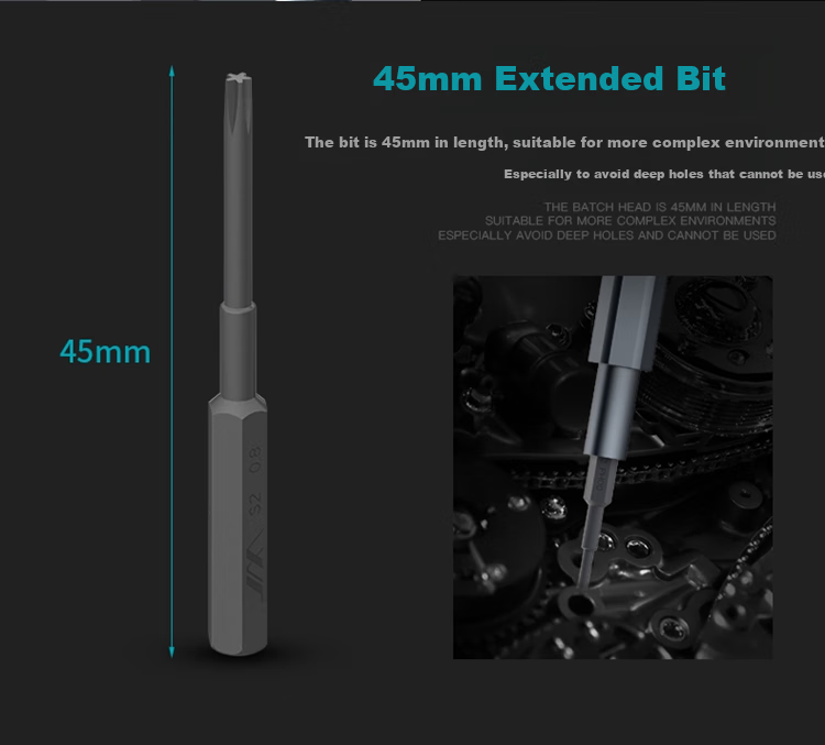 Jimijiaju Household Multi-Functional Disassembly Tool Set for Computers, Tablets, Clocks, Glasses Repair S2 Screwdriver JM-GNT26 10