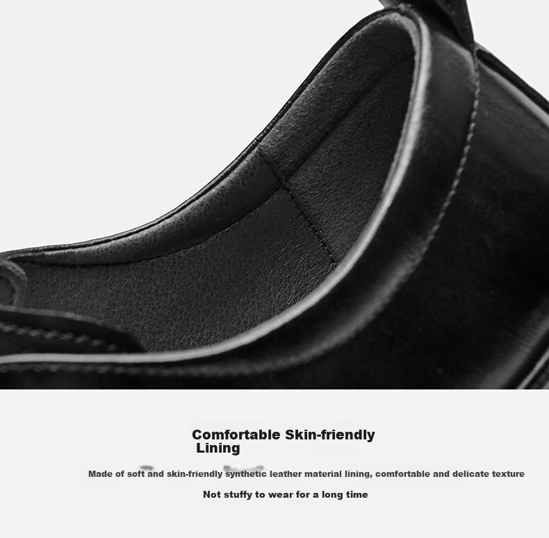 HLA Men's Leather Shoes, Business Formal Derby Shoes for Autumn And Winter, HAAPXM3EBH164, Brown Height-Increasing Style, Size 39 14