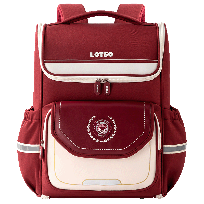 Disney Backpack for Elementary School Girls Grades 1-3, Spine-Protecting, Load-Reducing, Large Capacity, Breathable Children's Backpack, Double Shoulder Bag, School Style
