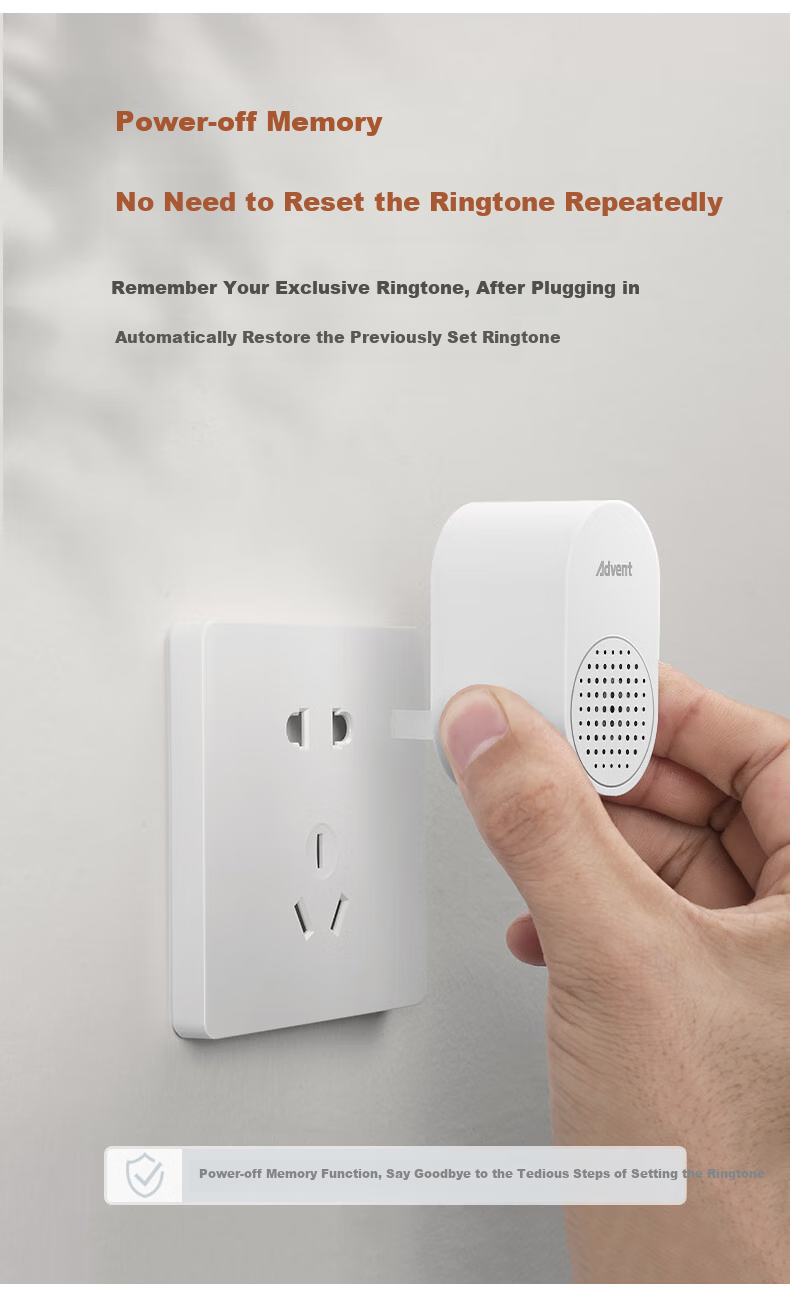 Advent FH861 Transmitter Wireless Doorbell Self-Generating with Individual Button (Cannot Be Used Separately) 21