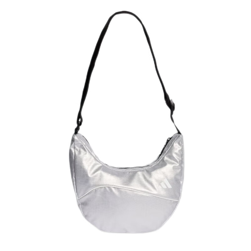 Adidas Women's Training Series, ADIDAS GL POUCH Crossbody Bag, JM0156, Silver