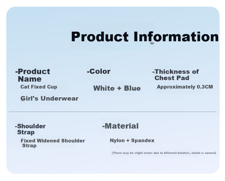 FitonTon, 2 Pieces of Girls' Underwear, High School Student Puberty Underwear, Teen Sports Bra, Children's Student Underwear Brassiere 8