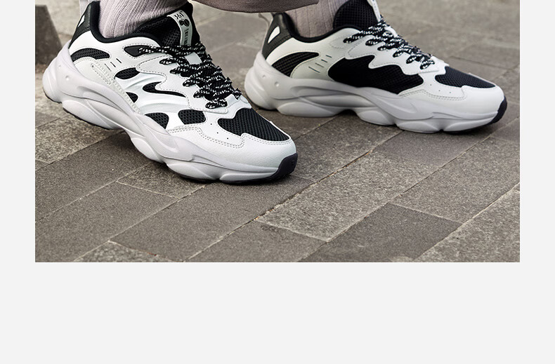 361° Men's Sneakers, Caves Spring And Summer Retro Comfortable Casual Dad Shoes 672536777-1 28