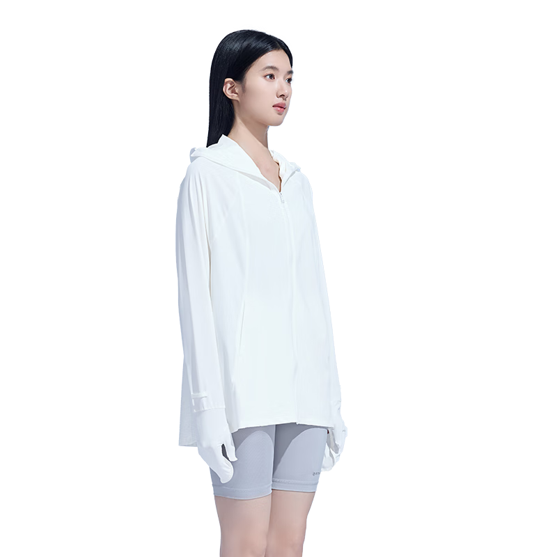 Moxun [Kunling Same Style] Summer Breathable Ice Titanium Yarn Ice Silk Cooling Outdoor Sun Protection Jacket