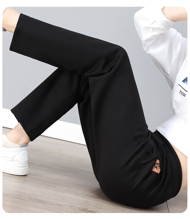 TUCANO Women's Straight-Leg Pants Casual High-Waist Slimming Beige M 13