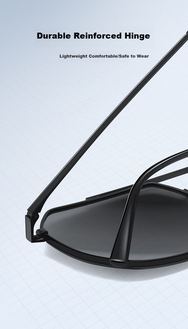 CAPONI Polarized Driving Sunglasses for Men, Aviator Style Fashionable UV Protection Sunglasses High Definition Driving Glasses for Fishing And Camping 9