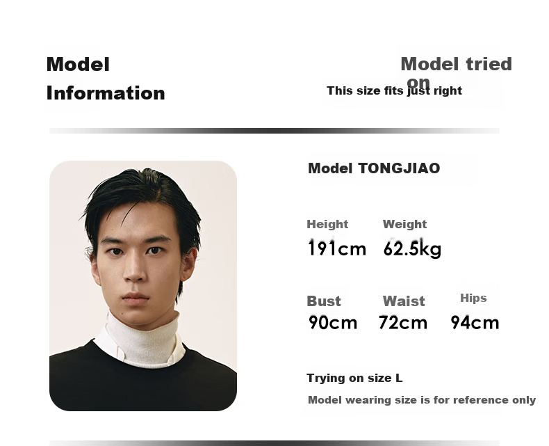 GXG Men's Clothing, Multi-Color Long-Sleeve Top New Year Sweatshirt, 2025 Spring New Product, Black, 185/XXL 18