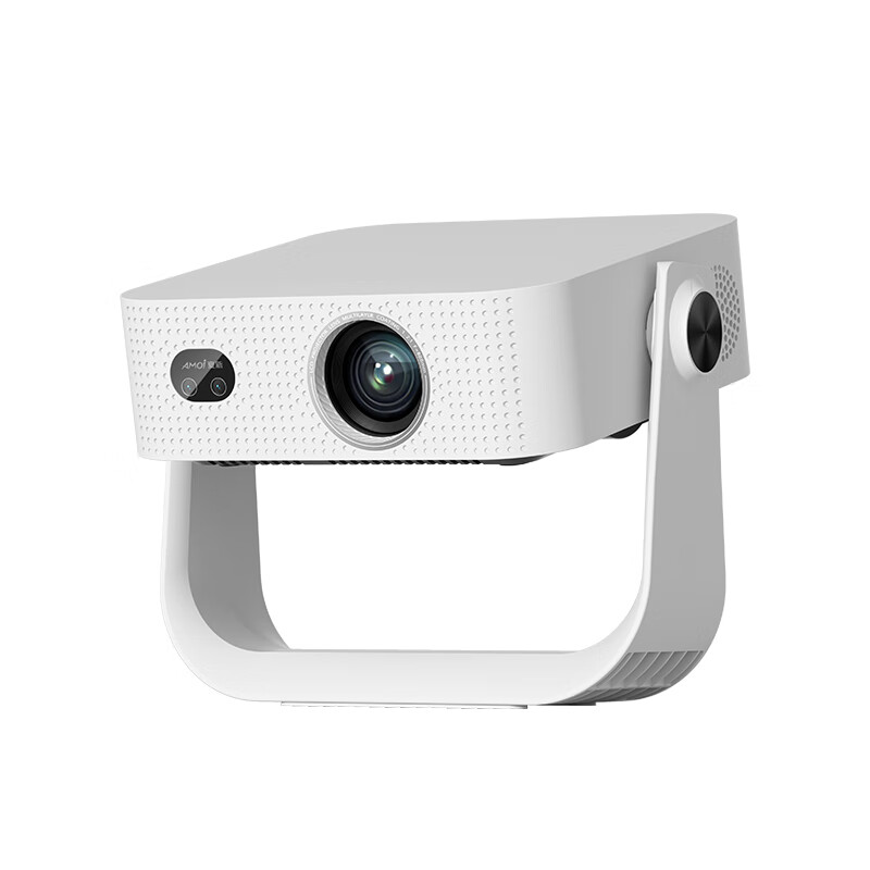 Amoi A3pro [New Brightness Upgrade, True 1080P] Projector for Home Smart Projection, Bedroom Mobile Phone Office Projector (Optical Auto Focus, Agile Cloud Platform)