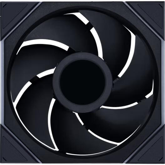 LIANLI Building Block Fan Fourth Generation LCD Wireless Version TL140 Wireless Anti-Leaf Single Unit Black/Controller Required