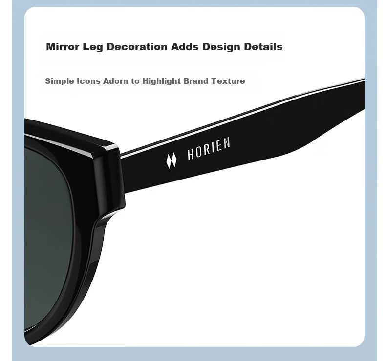 HORIEN Sunglasses for Men And Women, UV Protection Sunglasses, Same Style As Times Teenagers, New Model N8509 for 2025 19