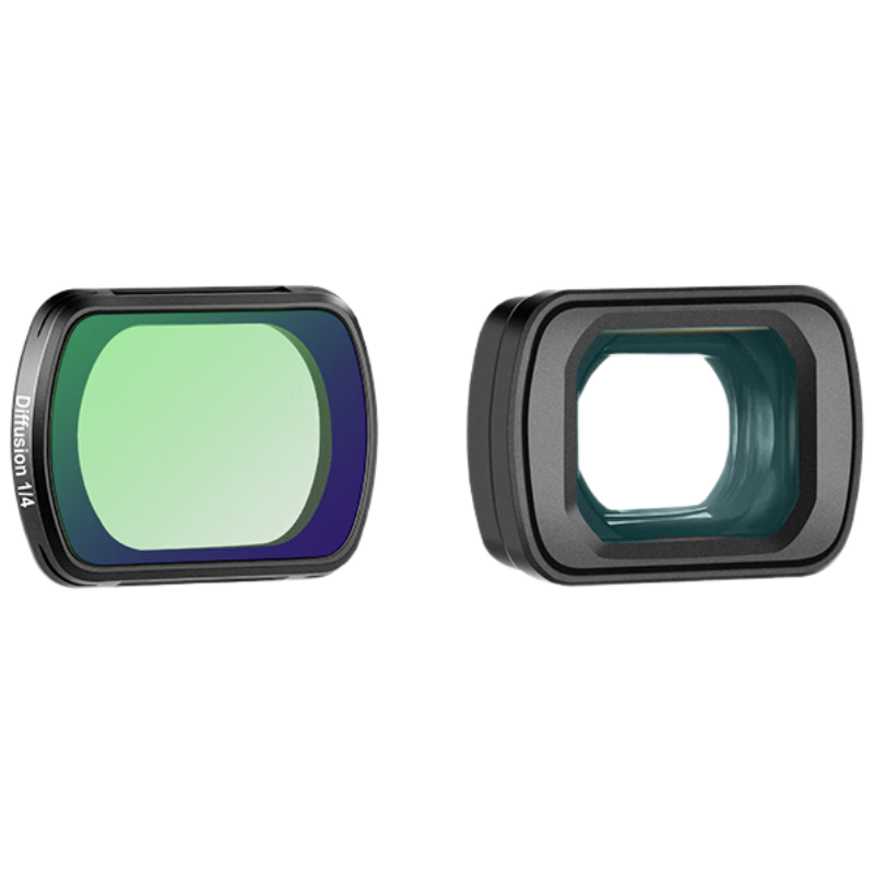 NEEWER Filter Kit Compatible with DJI Pocket 4/3 Camera, Magnetic Quick-Release, 0.75x Wide-Angle Lens, 1/4 Neutral Density Filter