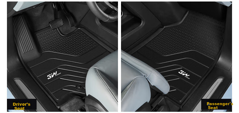 3W Suitable for NIO ES6 Dedicated TPE Car Floor Mats, EC6 New Energy Exclusive Model + Carpet Surface, 2023-2026 Models 17